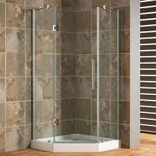 42 X 42 Frameless Neo Angle Shower Enclosure Bathroom Neo Angle Shower Corner Shower Corner Shower Units