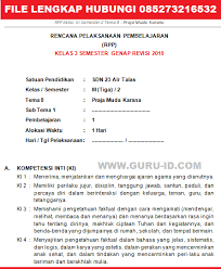 Aplikasi buku kurikulum 2013 sd/mi kelas 3 tema 8 praja muda karana revisi 2018. Rpp Kelas 3 Sd Mi Semester 2 Tema 8 Praja Muda Karana Revisi 2019 Info Pendidikan Terbaru