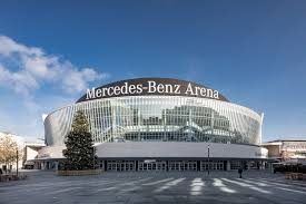 6 with a capacity of 17,000 people, 7 it is home to the eisbären berlin ice hockey club and the alba berlin basketball team, and is used for other ice hockey. Mercedes Benz Arena Retigo Ltd