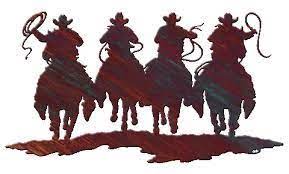 Check spelling or type a new query. Image Result For Cowboy Metal Art Silhouettes Western Metal Wall Art Western Wall Decor Cowboy Style Decor