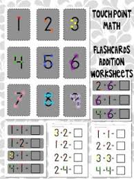 20 touch math practice addition worksheets for double digit mixed addition with and without regrouping with answer keys. Touchpoint Cliparts Cliparts Zone