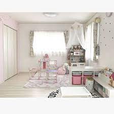 ベッド周り かわいいが好き 建売住宅 女の子部屋 子供部屋 などのインテリア実例 2019 01 12 21 34 10 roomclip ルームクリップ 女の子 部屋 子供部屋 ikea 部屋