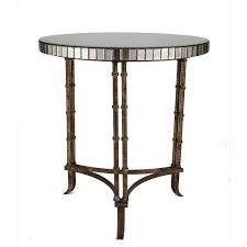 Venetian Bamboo Leg Side Table Elegant Living Room Decor Living Room Side Table Family Room Design