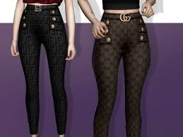 Gucci princetown slipper · 11. The Sims 4 Mfs Lc Fendi Gucci Pants Gucci Pants Sims 4 Clothing Sims 4