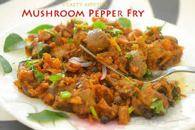 Mushroom Pepper Fry Recipe Easy Mushroom Recipes Stuffed Peppers Stuffed Mushrooms