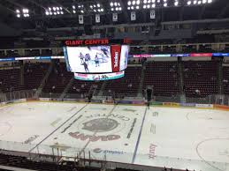 view from seats picture of giant center hershey tripadvisor