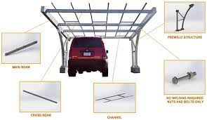 Orion Scalable Solar Carport Structures Saturn Series Carport Solar Panel Mounts Solar Panels
