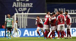 Sporting braga have won 7 of their last 8 matches in primeira liga. Braga And Porto Set Up Quick Rematch In Taca Da Liga Final