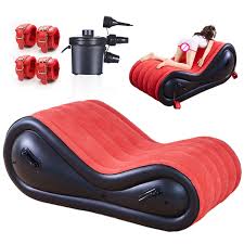 Sex Canapé Gonflable Sexe Oreiller Coussin avec Pompe électrique + Menottes  + Bracelet Cheville,Sex toys Adulte Mobilier Portable Multifonctionnel  Jouet Sexuel pour Couples (Rouge) : Amazon.fr: Hygiène et Santé
