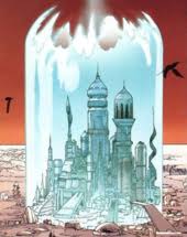 The version of krypton seen in lois & clark is obviously based, at least in part, on the krypton in the bryne reboot of the comic franchise. Krypton Comics Wikipedia