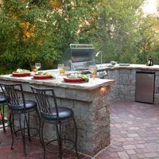 Create a welcoming patio bar at your restaurant with outdoor bar chairs and bar stools. Outdoor Bbq Kitchen Islands Spice Up Backyard Designs And Dining Experience Outdoor Bbq Kitchen Outdoor Grill Area Outdoor Kitchen Design