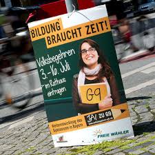 The scale of this protest is evident from a petition for a referendum which was supported by 1.3 million people. G8 G9 Abitur Freie Wahler Scheitern Mit Volksbegehren In Bayern Der Spiegel