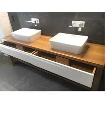 Weitere ideen zu badezimmer, badezimmerideen, badezimmer waschbecken. Waschtisch Modern Mit Dekorplatte Nach Mass Massiv Aus Holz