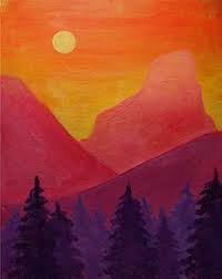 To create this scene we'll be using the brushes that come with procreate and two want to use the exact same colors as were used in this drawing tutorial? Orange Sky At Basho Fenway Art Painting Painting Color Pencil Art