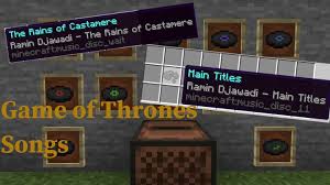 Here's how to create your own minecraft server on pc. Game Of Thrones Songs For Minecraft 1 13 X 1 16 X Minecraft Texture Pack