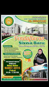 Menjaga nama baik sekolah / guru itu termasuk ibadah. Brosur Pendaftaran Smp Teknologi Informasi Al Hidayah