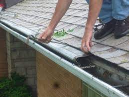 Reverse curve gutter guards were invented in 1908. Reverse Curve Gutter Guard Traditional Exterior Cleveland By Leaffilter Gutter Protection Houzz