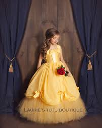 Princess Belle Tutu Dress Belle Dress Belle Costume Beauty Belle Tutu Belle Dress Belle Costume