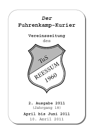 Der Fuhrenkamp–Kurier Vereinszeitung