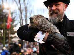 Groundhog Day: Punxsutawney Phil saw his shadow. Watch it here