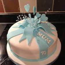Birthday Cake Ideas For Mom And Dad Image Result For Mum Dad 70th Birthday Cake Pink Blue 70th Birthday Cake Birthday Cake For Women Simple Birthday Cake Ideas For Adults Women