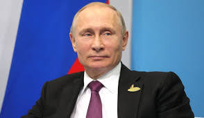 Rais wa Urusi, Vladimir Putin...