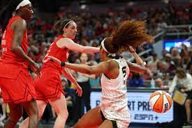 WNBA: Caitlin Clark says foul on Angel Reese wasn't malicious - The  Baltimore Banner