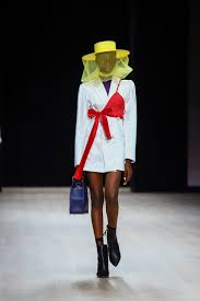 South african designer, rich mnisi. Sr Review Rich Mnisi Brought Minimal Art Inspired Structures To The Runway