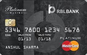 How to pay rbl credit card bill through debit card. Rbl Bank Platinum Maxima Credit Card Are You Interested In Great Benefits Valuechampion India