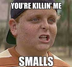 You Re Killin Me Smalls The Sandlot Film 1990s 90s Favorite Movie Quotes Movie Quotes Funny Best Movie Quotes