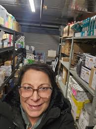 Thank you ❤️ Denise P Gaynor for always keeping our storage units in  amazing shape. You're truly the "Storage Queen". Even in this cold weather  your still literally crushing it!
