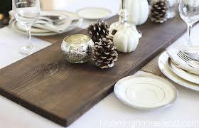 Diy Rustic Wood Table Runner Thanksgiving Decorations Diy Table Table Runner Diy Reclaimed Wood Dining Table