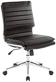 amazon com escritorio estrela de couro sintetico de alta cadeira de gestores de costas com laco bracos e cromo b best office chair office star reception chair