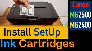 Printer and scanner software download. How To Install Setup Ink Cartridges Canon Mg2500 Mg2400 Series Printer Youtube