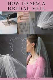 My Diy Veil How To Make A Bridal Veil With A Comb Diy Wedding Veil Diy Veil Wedding Bridal Veil