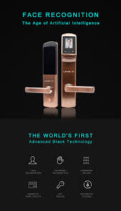 So inserting key by hand or using a smart card are resolved. Lsvision Palmprint Card Password Unlock Alarm Smart Waterproof Biometric Face Recognition Door Lock Oqtonion Company