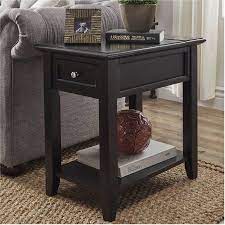 Maybe you would like to learn more about one of these? Chelsea Lane Wood 24 High End Table With One Drawer And Lift Top 3 Plug Power Outlet Vulcan Black Walmart Com In 2020 End Tables End Tables With Drawers Table