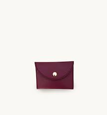 Plum 2025 leather purse