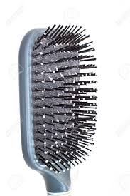 Rotate the brush 180° and repeat the lifting and cutting process. Grey Well Used Hair Brush With Handle And Visible Signs Of Wear Stock Photo Picture And Royalty Free Image Image 140042969