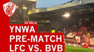 When you walk through a storm. You Ll Never Walk Alone Liverpool Vs Borussia Dortmund Youtube