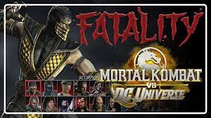 Darkseid, beat the dc side . How To Do Fatality In Mortal Kombat Vs Dc Universe