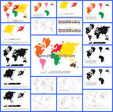 Also, included is a separate set of arctic circle animals. Montessori Continents 3 Part Cards And World Map Printables Gift Of Curiosity