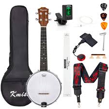 There's always something new at hettich: Banjo Ukulele Concert Size 23 Inch With Bag Tuner Strap Strings Pickup Picks Ruler Wrench Bridge Musical Instruments Stage Studio String Instruments