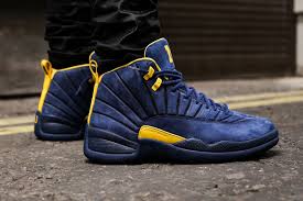 Black And Yellow Jordans 12 On Feet An On Foot Look At Public School X Air Jordan 12 Michigan Air Jordans Kicks Shoes Jordans