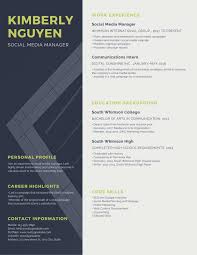 An hr officer answers the queries of the company. Free Custom Professional Infographic Resume Templates Canva