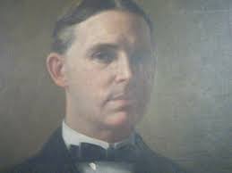 SILAS MARTIN PORTRAIT O[L PAINTING~OHIO ARTIST~LISTED~DR CHRISTOPHER P  LINHART