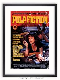 Pulp Fiction Film Promo Poster - Etsy