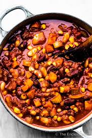 Easy Vegetarian Chili Recipe Vegan Chili The Endless Meal