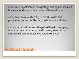 Oleh karena demikian, maka karya ilmiah populer memiliki karakter yang khas agar dapat diserap isinya oleh khalayak luas, tidak terbatas pada kalangan akademisi. Contoh Laporan Karya Ilmiah Lengkap Nusagates