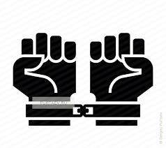 Chained Hands Vector Icon By Sergey Furtaev Icon Hand Chain Vector Icons